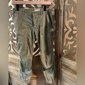 Nili Lotan Green Jogger Style Pants Size 6